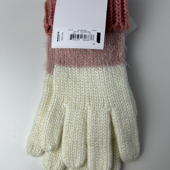 Women's LC Lauren‎ Conrad mixed yarn striped gloves - Picture 3 of 6